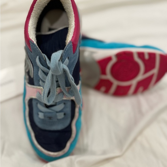 Chanel Sneakers in Pink, Blue, and Green - Picture 2 of 10